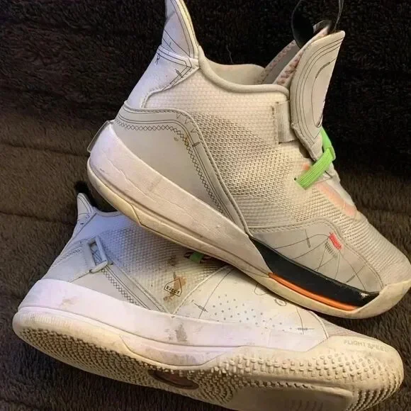 Air Jordan 33 XXXIII Vast Grey Cone Sail - Picture 6 of 6